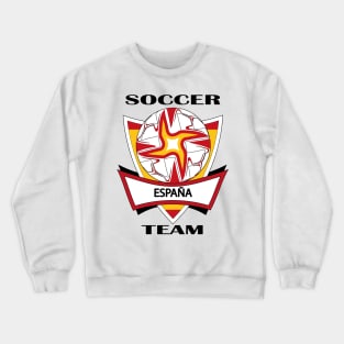 Spain Soccer Team Crewneck Sweatshirt